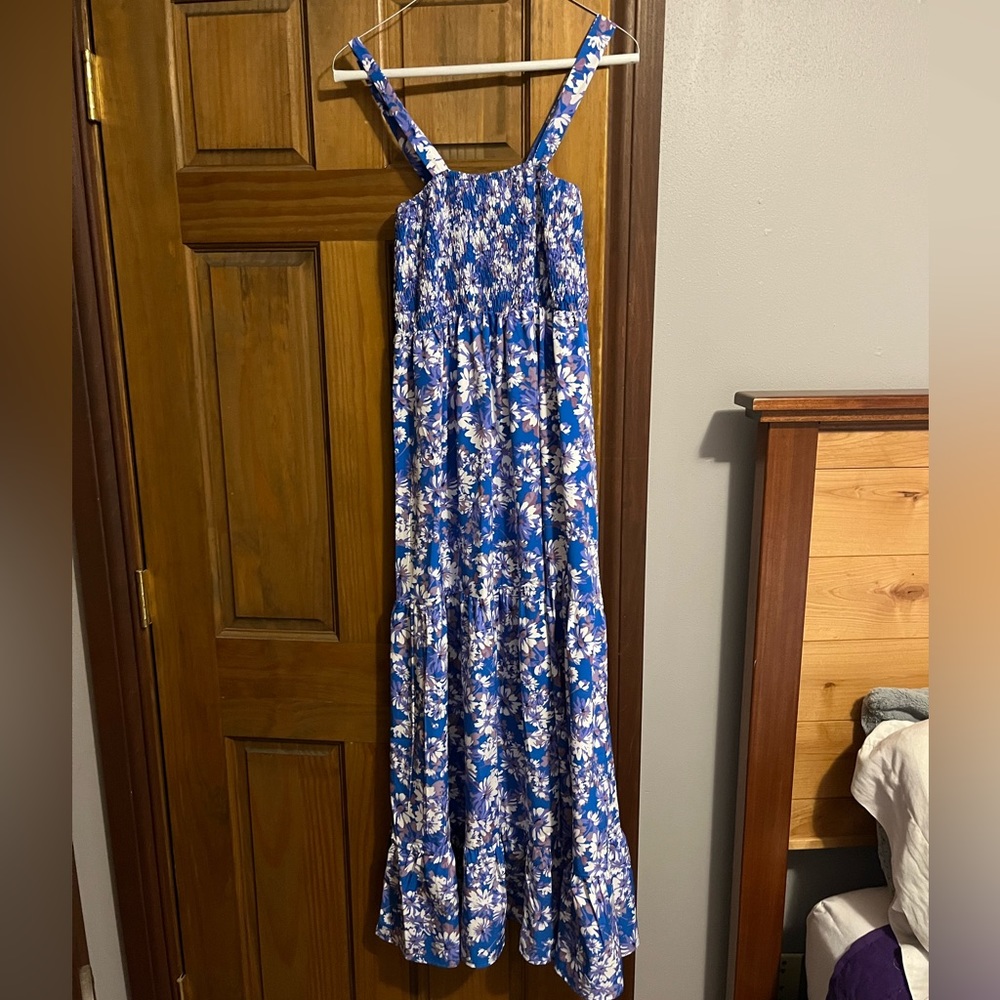 Pink Lily floral maxi dress